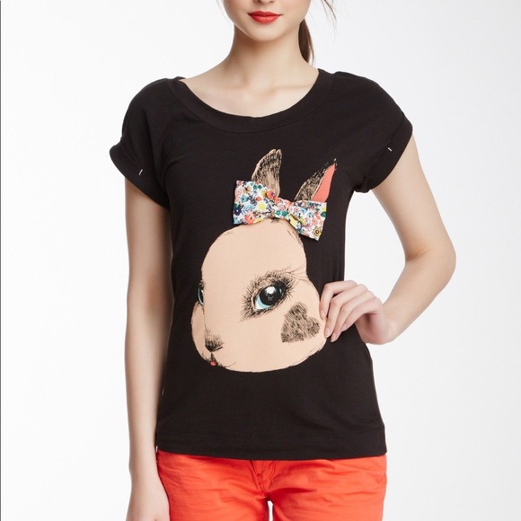 🆕 Love Moschino Bunny shirt with bow tie - Picture 5 of 5